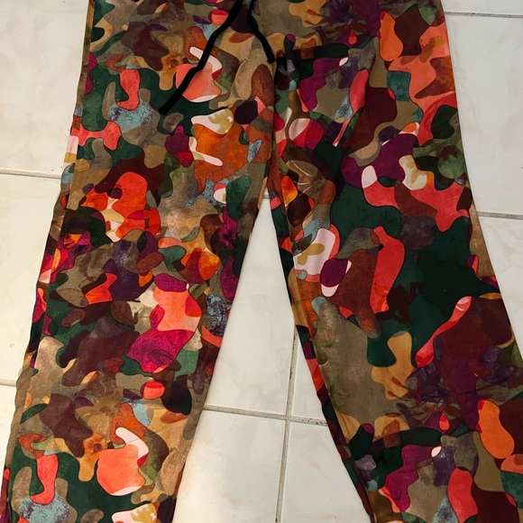 NATORI, Josie Earth Tones Pajama/Lounge Drawstring Pants Size M - Picture 2 of 11